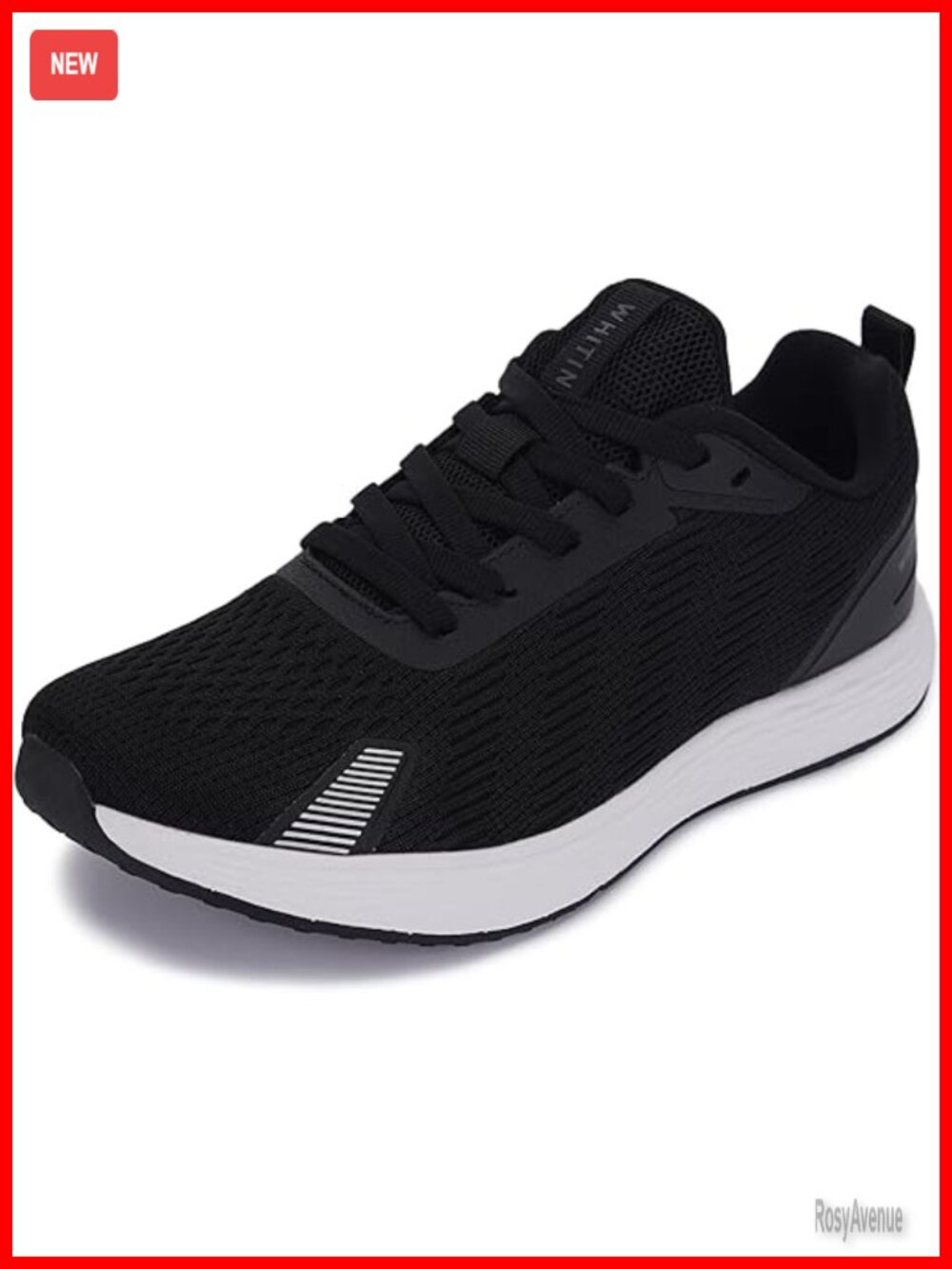 Zero Drop Road Running Shoes Wide Toe Box Breathable EVA Midsole Lace-Up Flat